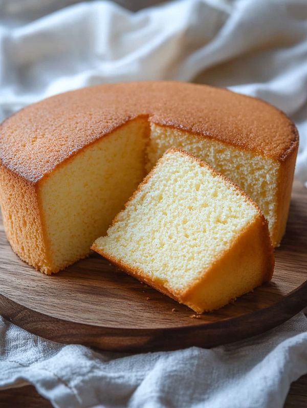 Vanilla Sponge Cake Recipe