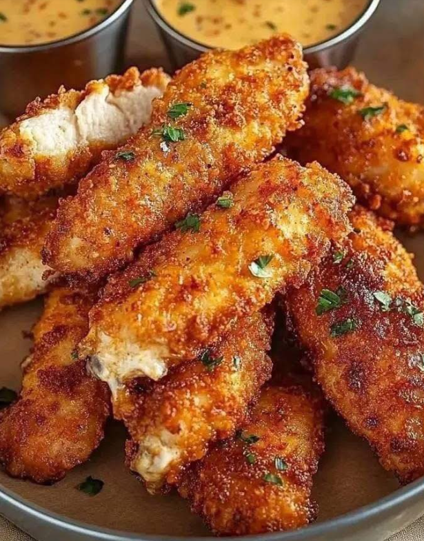 Crispy Parmesan Chicken Tenders
