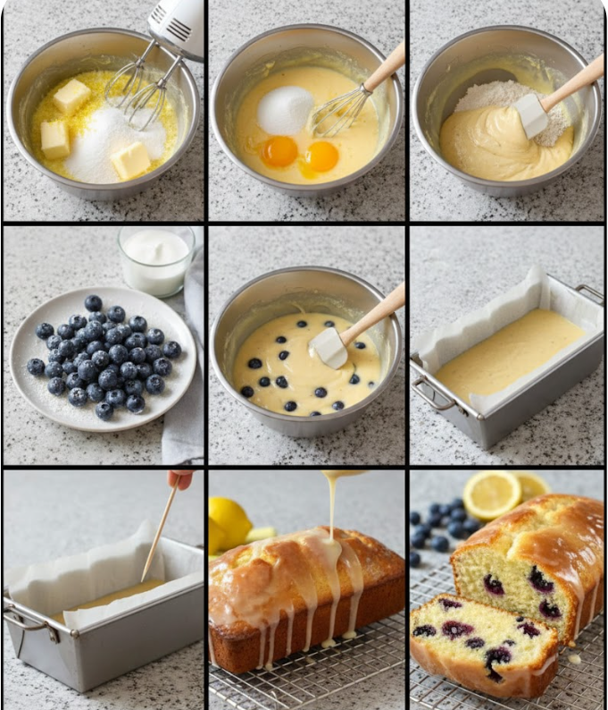 Lemon Blueberry Loaf