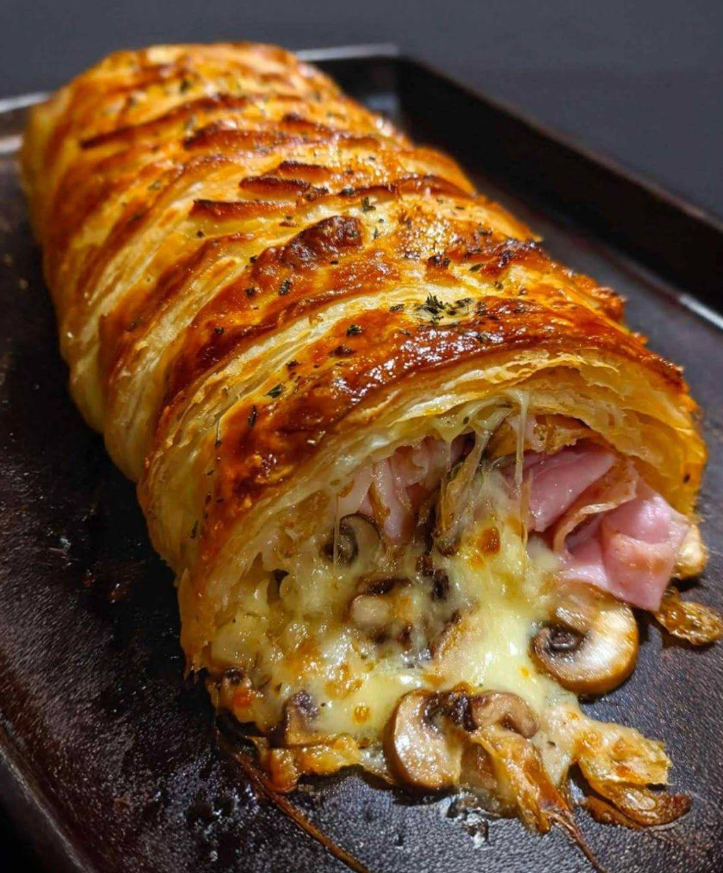 Mushrooms and Beef Wrapped in Crispy Puff Pastry: The Ultimate Comfort Food